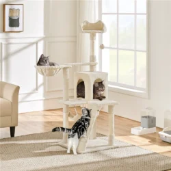 Tucker Murphy 53" Cat Tree, Beige